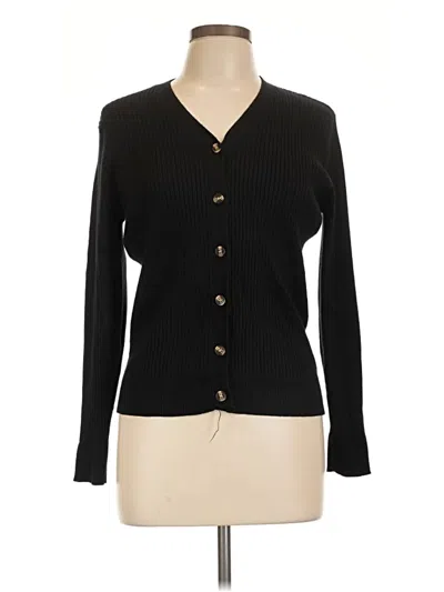 Pre-owned Grace Karin Cardigan Sweater In Black