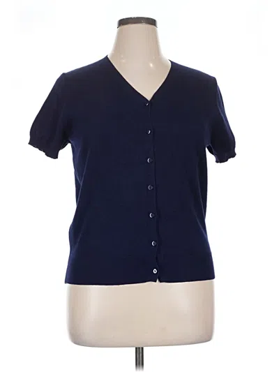 Pre-owned Grace Karin Cardigan Sweater In Blue