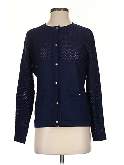 Pre-owned Grace Karin Cardigan Sweater In Blue