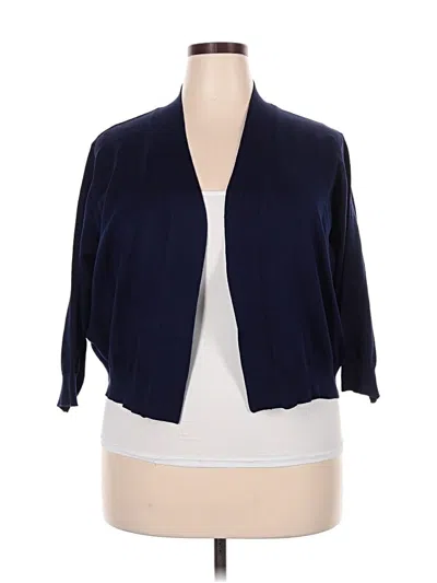 Pre-owned Grace Karin Cardigan Sweater In Blue