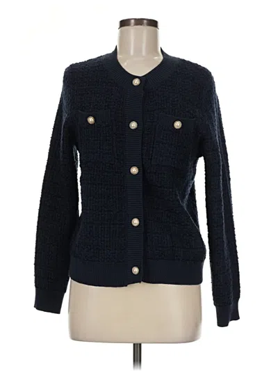 Pre-owned Grace Karin Cardigan Sweater In Blue