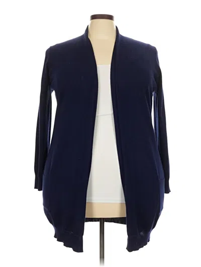 Pre-owned Grace Karin Cardigan Sweater In Blue