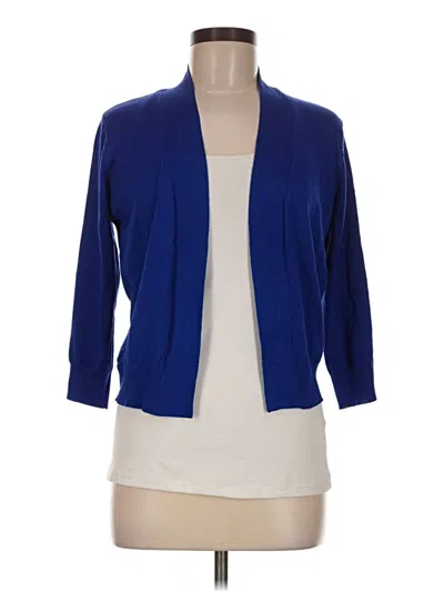 Pre-owned Grace Karin Cardigan Sweater In Blue