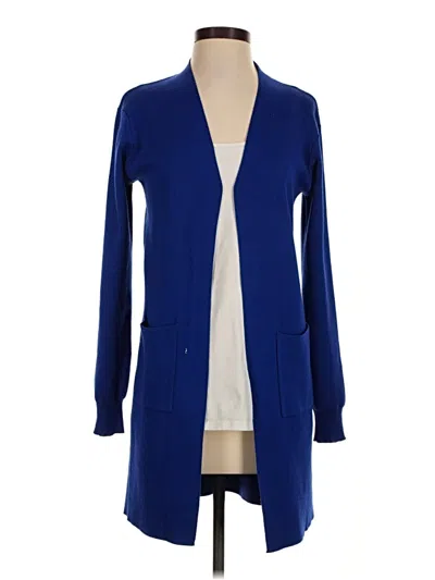 Pre-owned Grace Karin Cardigan Sweater In Blue
