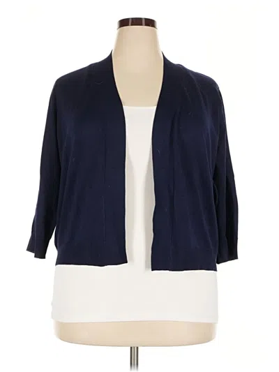 Pre-owned Grace Karin Cardigan Sweater In Blue