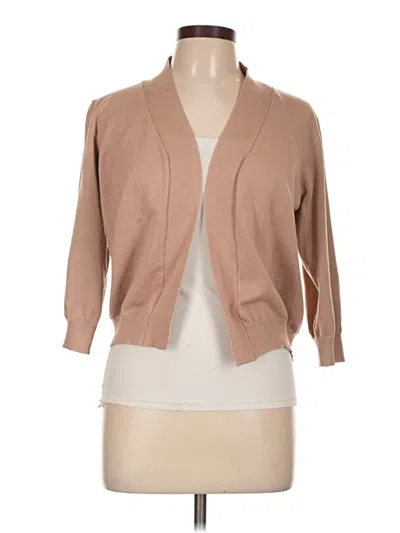 Pre-owned Grace Karin Cardigan Sweater In Brown