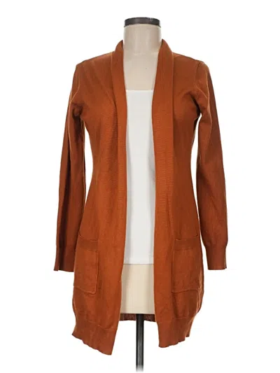 Pre-owned Grace Karin Cardigan Sweater In Brown