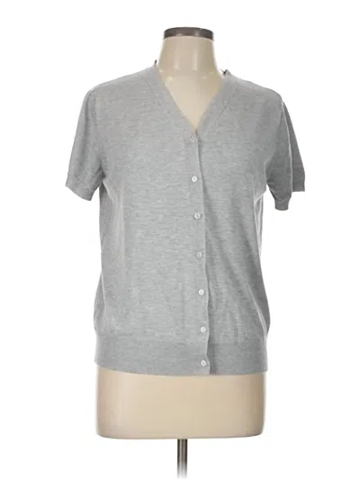 Pre-owned Grace Karin Cardigan Sweater In Gray