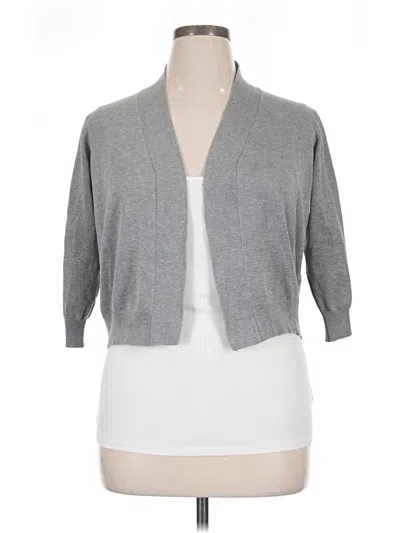 Pre-owned Grace Karin Cardigan Sweater In Gray