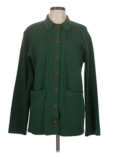 Pre-owned Grace Karin Cardigan Sweater In Green