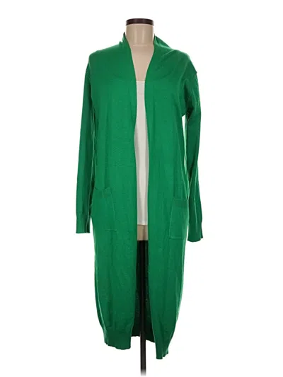 Pre-owned Grace Karin Cardigan Sweater In Green