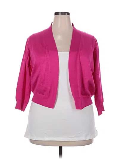 Pre-owned Grace Karin Cardigan Sweater In Pink