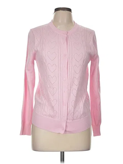 Pre-owned Grace Karin Cardigan Sweater In Pink