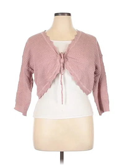 Grace Karin Cardigan Sweater In Pink