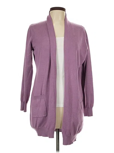 Pre-owned Grace Karin Cardigan Sweater In Purple