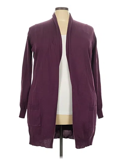 Grace Karin Cardigan Sweater In Purple