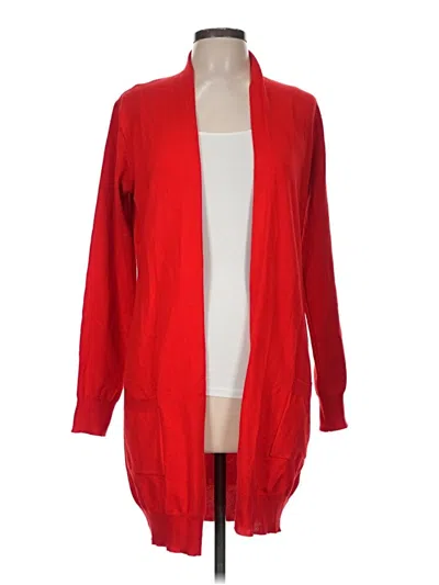 Pre-owned Grace Karin Cardigan Sweater In Red