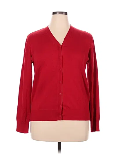 Pre-owned Grace Karin Cardigan Sweater In Red