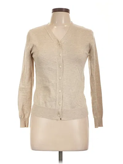 Pre-owned Grace Karin Cardigan Sweater In Tan