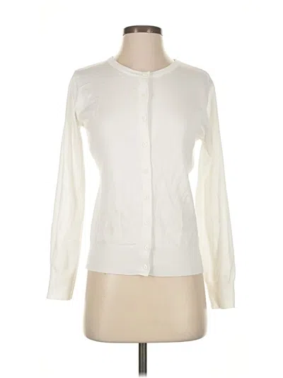 Pre-owned Grace Karin Cardigan Sweater In White