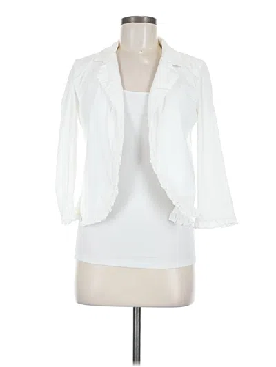 Pre-owned Grace Karin Cardigan Sweater In White