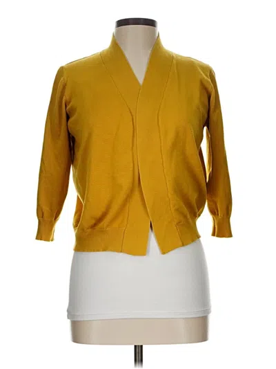 Pre-owned Grace Karin Cardigan Sweater In Yellow