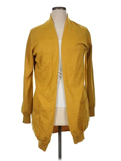 Pre-owned Grace Karin Cardigan Sweater In Yellow