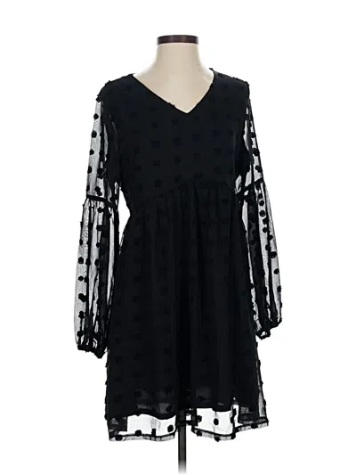Pre-owned Grace Karin Casual Dress In Black