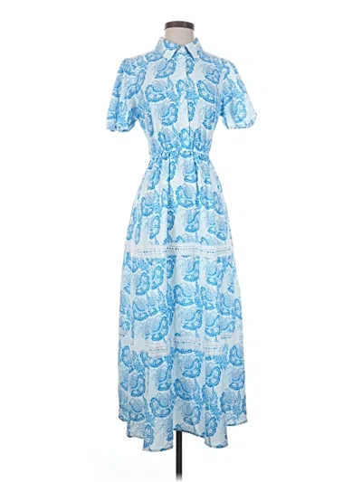 Pre-owned Grace Karin Casual Dress In Blue