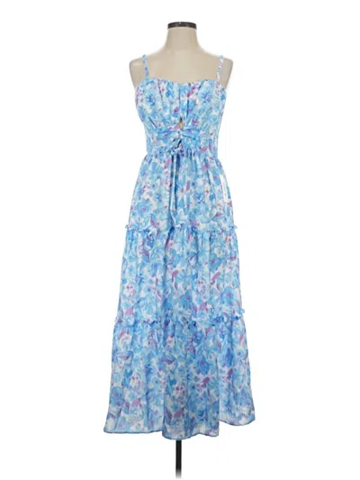 Pre-owned Grace Karin Casual Dress In Blue