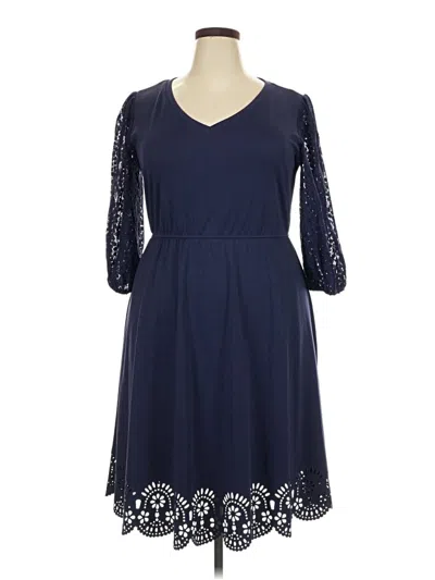 Pre-owned Grace Karin Casual Dress In Blue