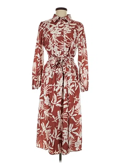 Pre-owned Grace Karin Casual Dress In Brown