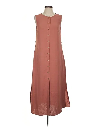 Pre-owned Grace Karin Casual Dress In Brown