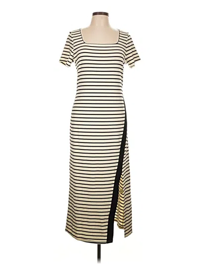 Pre-owned Grace Karin Casual Dress In Ivory
