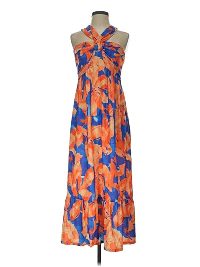 Pre-owned Grace Karin Casual Dress In Orange