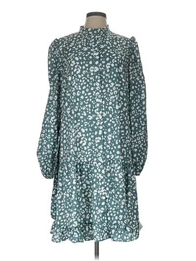 Pre-owned Grace Karin Casual Dress In Teal