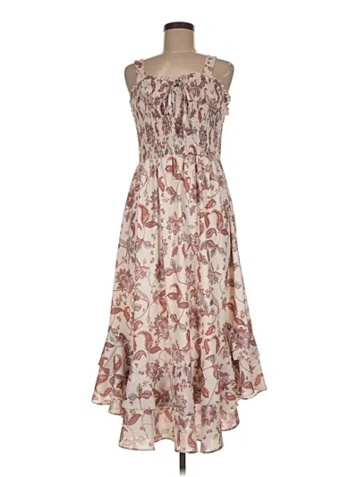 Pre-owned Grace Karin Casual Dress In White