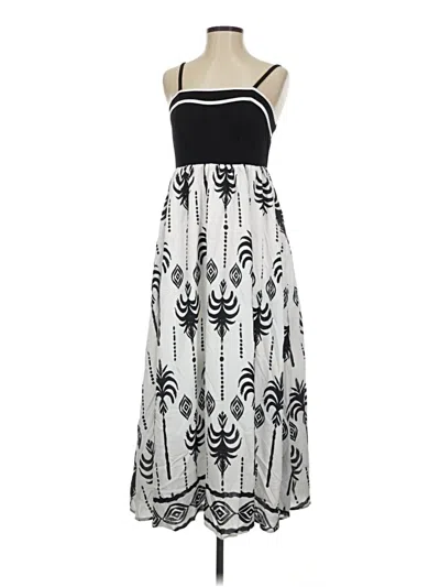 Pre-owned Grace Karin Casual Dress In White