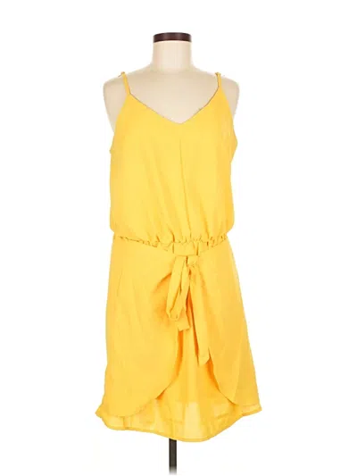 Pre-owned Grace Karin Casual Dress In Yellow