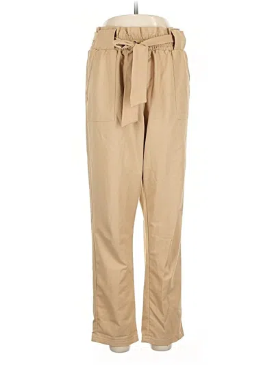 Pre-owned Grace Karin Casual Pants In Brown