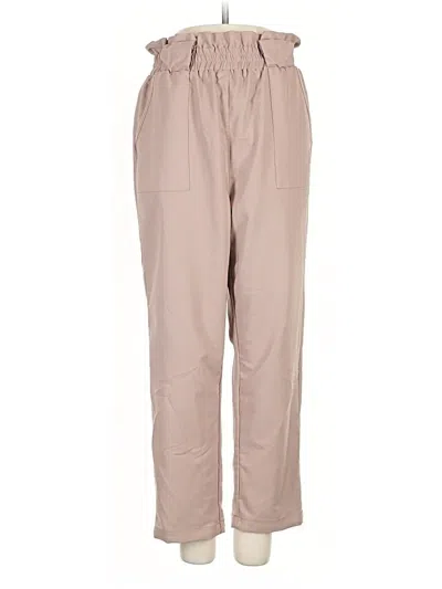 Pre-owned Grace Karin Casual Pants In Brown