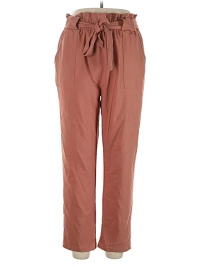 Pre-owned Grace Karin Casual Pants In Brown