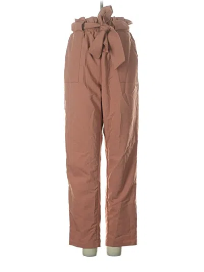 Pre-owned Grace Karin Casual Pants In Brown