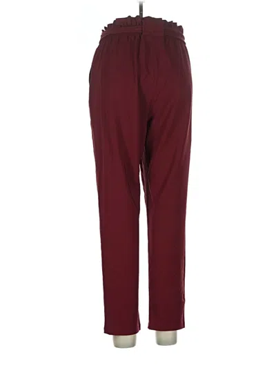 Pre-owned Grace Karin Casual Pants In Burgundy