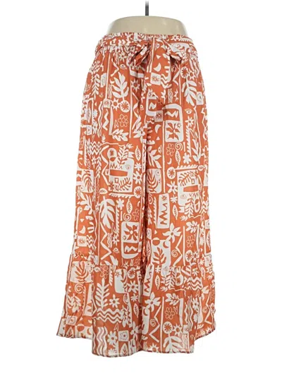 Pre-owned Grace Karin Casual Pants In Orange