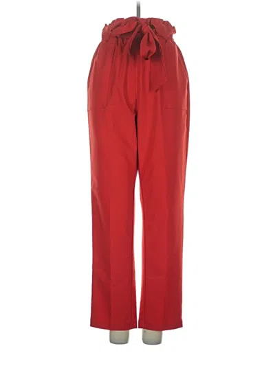 Pre-owned Grace Karin Casual Pants In Red