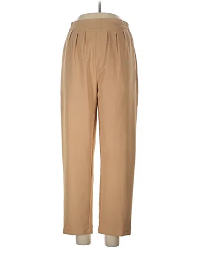 Pre-owned Grace Karin Casual Pants In Tan
