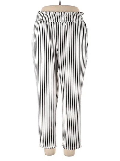 Pre-owned Grace Karin Casual Pants In White