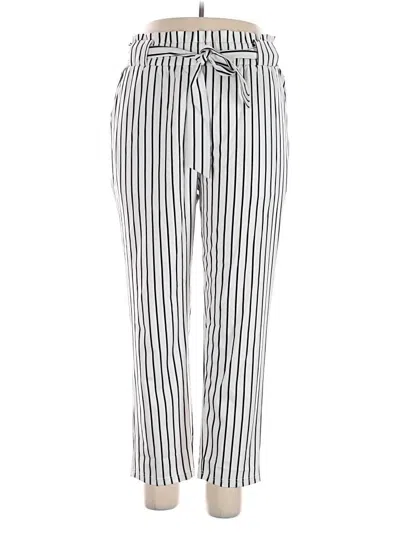 Pre-owned Grace Karin Casual Pants In White