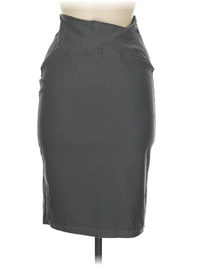 Pre-owned Grace Karin Casual Skirt In Gray